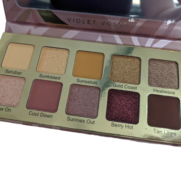 NWT Bundle - Violet Voss Sunkissed Eyeshadow Palette & Dual Liquid Eyeliner 💄 - Picture 8 of 14